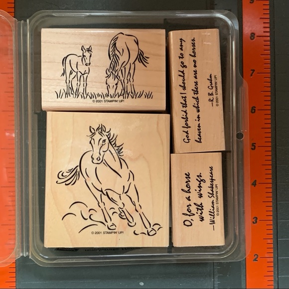 Stampin’ Up! BRUSHSTROKE HORSES
